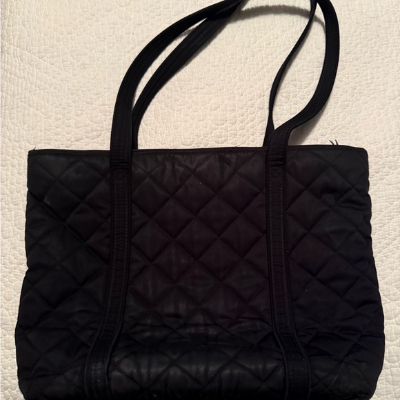 Vera Bradley Black Tote Bag - Picture 8 of 9